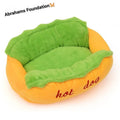 Benepaw Warm Hot Dog Bed. Removable Soft Lounger For Dogs and cats.Small,Large Hot Sale! Washable Elastic Pet House Sofa for Indoors.